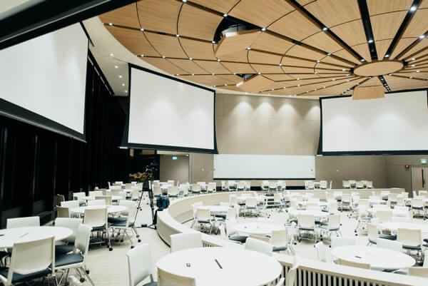 conference set up in conference room